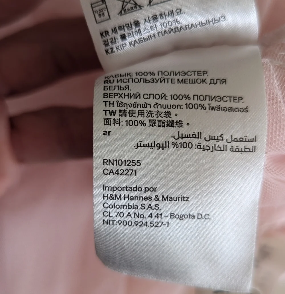 H&M Coachella Pink Sheer Mesh Maxi Skirt Balletcore Coquette Size 4